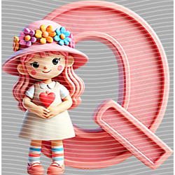 Cartoon letters-CL 626